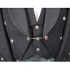 Chain Link with Irish Buttons