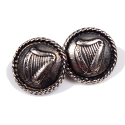 5x Replacement Large (18mm) Kilt Jacket Buttons - Irish Five Pack
