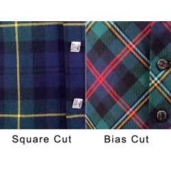 Ladies' Tartan Waistcoat - Polyviscose - Vegan Friendly