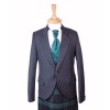 32R Charcoal Arrochar Kid's Kilt Jacket