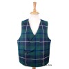 Double Breasted Tartan Waistcoat - Standard Size - Made to Order