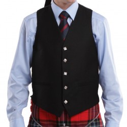 Barathea Waistcoat - Standard Size - Made to Order