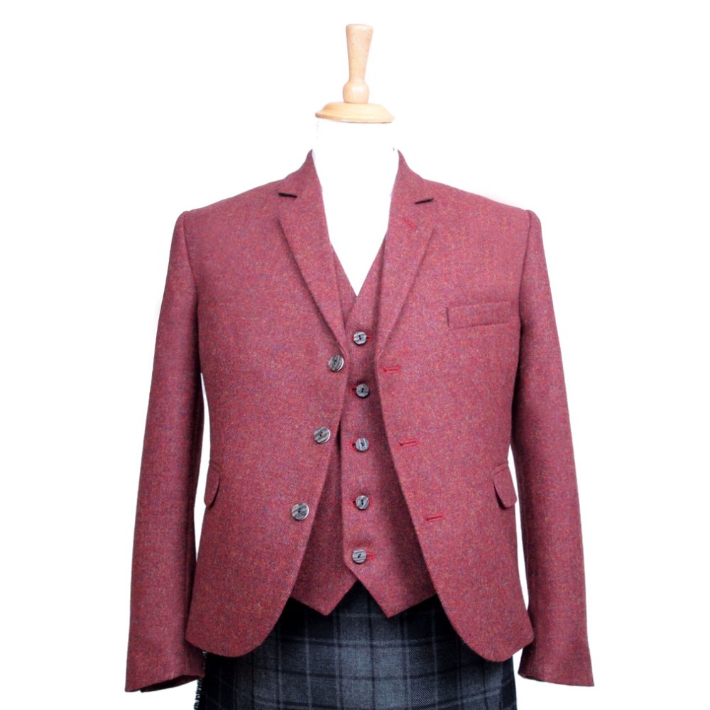 Tweed Day Kilt Jacket and Waistcoat - Made to Measure