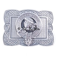 <br>Clan Borthwick Crest Celtic Knot Belt Buckle 