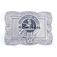 <br>Clan Fletcher Crest Celtic Knot Belt Buckle 