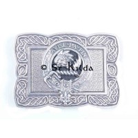 <br>Clan Kennedy Crest Celtic Knot Belt Buckle 