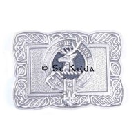 <br>Clan Colquhoun Crest Celtic Knot Belt Buckle 
