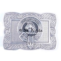 <br>Clan Dunbar Crest Celtic Knot Belt Buckle 