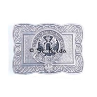 <br>Clan Johnstone Crest Celtic Knot Belt Buckle 