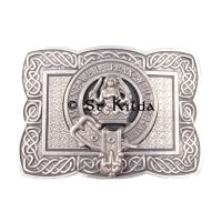 <br>Clan Urquhart Crest Celtic Knot Belt Buckle 