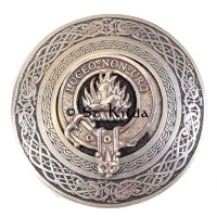 <br>Clan Mackenzie Crest Circular Belt Buckle 