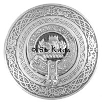 <br>Clan Maclaren Crest Circular Belt Buckle 