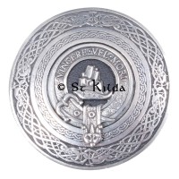 <br>Clan Macneil Crest Circular Belt Buckle 