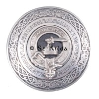 <br>Clan Matheson Crest Circular Belt Buckle 
