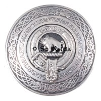 <br>Clan Nesbitt Crest Circular Belt Buckle 