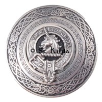 <br>Clan Ramsay Crest Circular Belt Buckle 