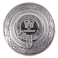 <br>Clan Robertson Crest Circular Belt Buckle 