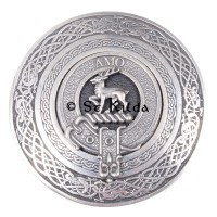 <br>Clan Scott Crest Circular Belt Buckle 