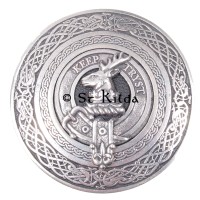 <br>Clan Sempill Crest Circular Belt Buckle 