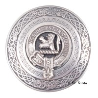 <br>Clan Inglis Crest Circular Belt Buckle 