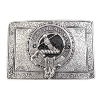 <br>Clan Macinnes Crest Classic Belt Buckle 