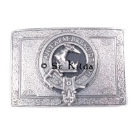 <br>Clan Macquarrie Crest Classic Belt Buckle 