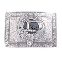 <br>Clan Macrae Crest Classic Belt Buckle 