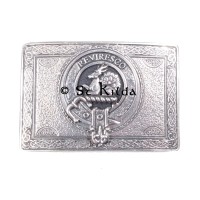 <br>Clan Maxwell Crest Classic Belt Buckle 