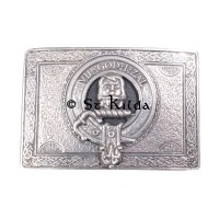 <br>Clan Menzies Crest Classic Belt Buckle 
