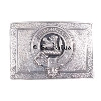 <br>Clan Nicolson Crest Classic Belt Buckle 