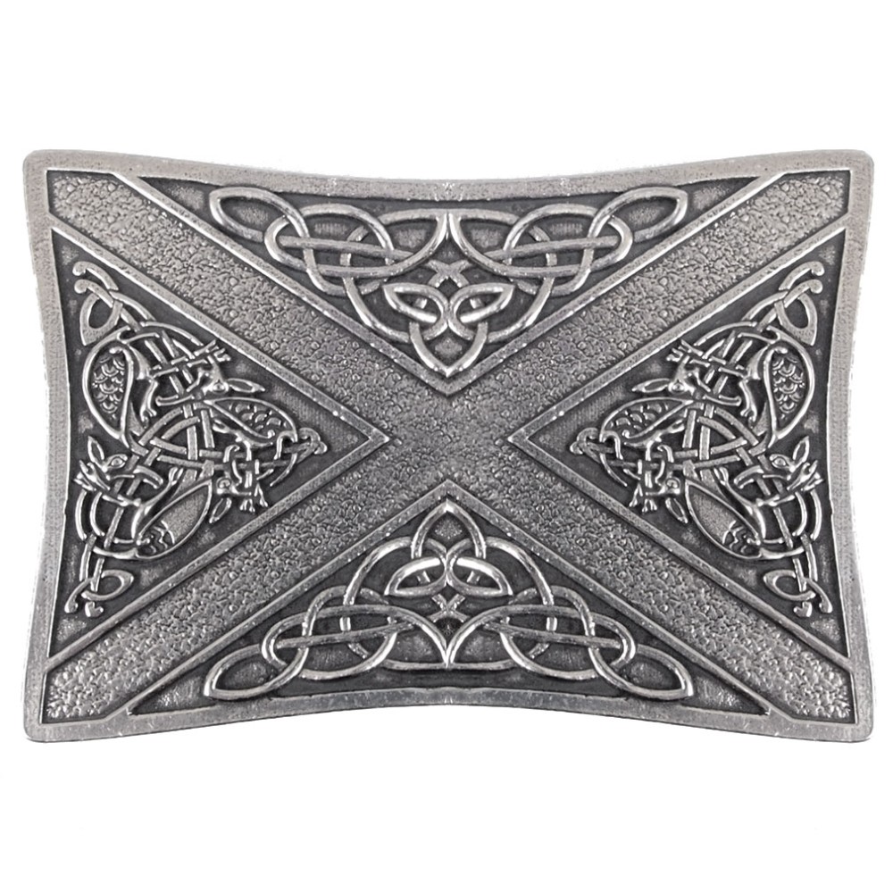 Belt Buckle Celtic Saltire