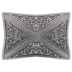 Belt Buckle Celtic Saltire