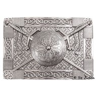 Belt Buckle Claymore and Targe
