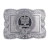 <br>Clan Robertson Crest Celtic Knot Belt Buckle 