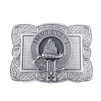 <br>Clan Macneil Crest Celtic Knot Belt Buckle 