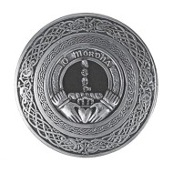 Irish Clan Crest Circular Belt Buckle 