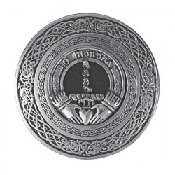 Irish Clan Crest Circular Belt Buckle 