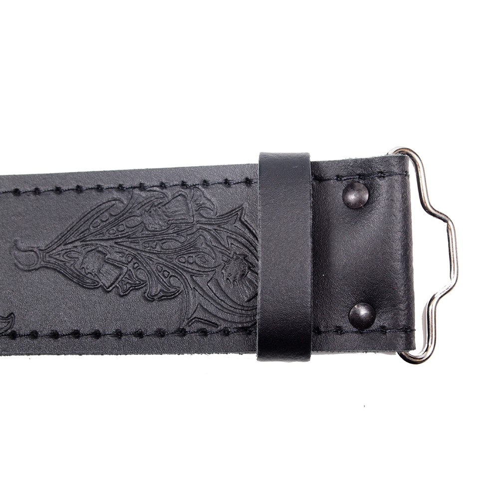 Belt Thistle Embossed