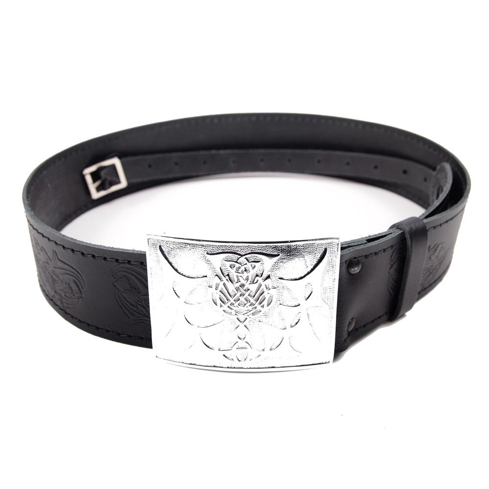 Belt Thistle Embossed