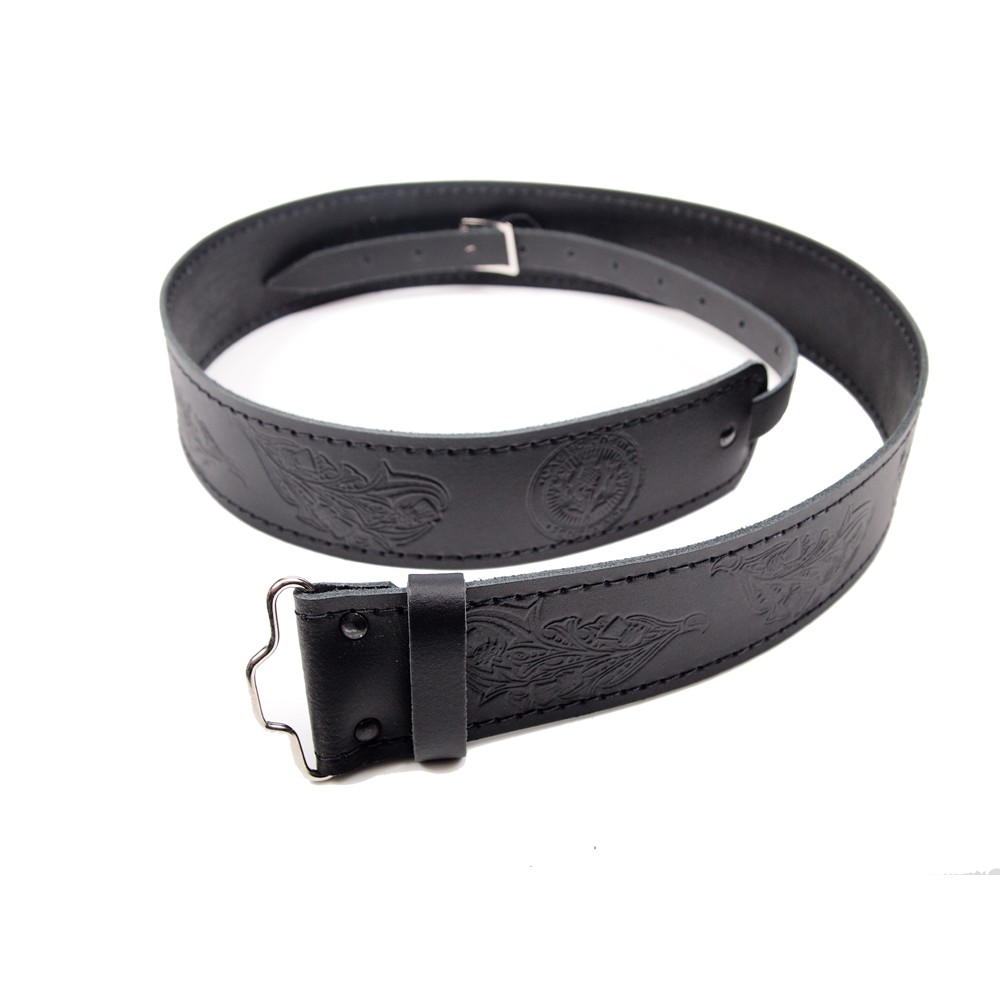 Belt Thistle Embossed