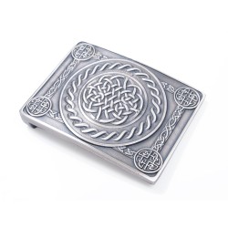 Belt Buckle Celtic Knot Four Dome