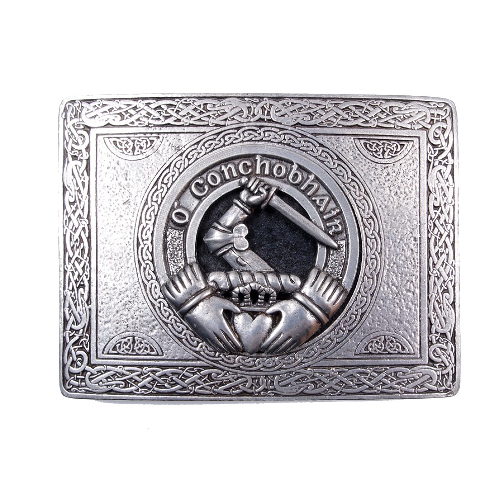 Irish Clan Crest Classic Belt Buckle 