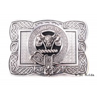 <br>Clan Scott Crest Celtic Knot Belt Buckle 