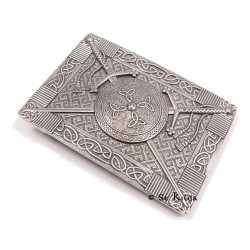 Belt Buckle Claymore and Targe