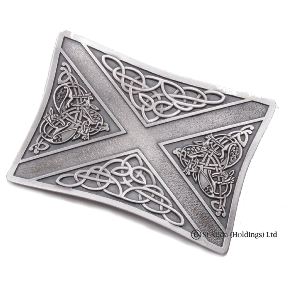 Belt Buckle Celtic Saltire