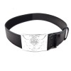 Velcro Adjuster Belt Grained Leather
