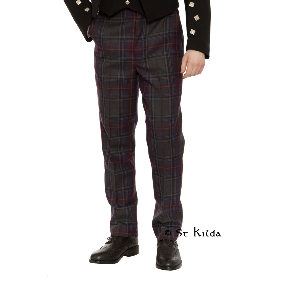 Argyll Trews - Traditional high-waisted tartan trews