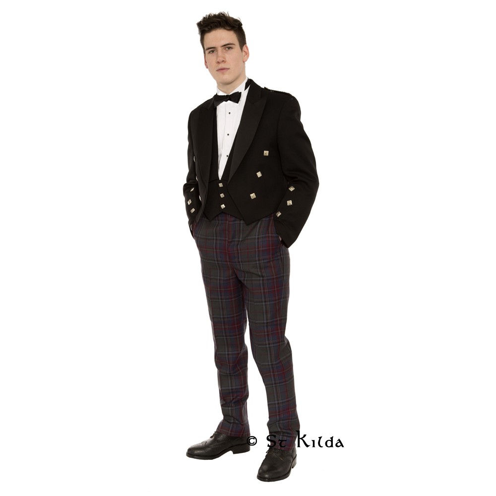 Argyll Trews - Traditional high-waisted tartan trews
