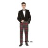 Tartan Trousers - modern low-waist trousers