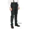 Fishtail Trews - Traditional high-waist tartan trews